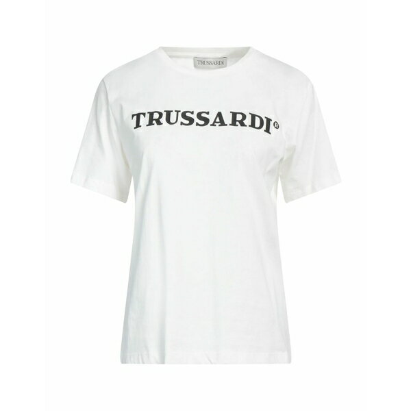 【送料無料】 トラサルディ レディース Tシャツ トップス T-shirts Cream