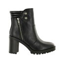 ミア レディース ブーツ シューズ Women's Hazzel Round Ankle Boots Black