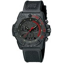 ルミノックス ルミノックス レディース 腕時計 アクセサリー Men's Swiss Chronograph Navy Seal Dive Black Rubber Strap Watch 45mm No Color