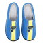 フォコ メンズ サンダル シューズ St. Louis Blues FOCO Team Stripe Memory Foam Slide Slippers Blue