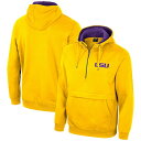 RVA Y p[J[EXEFbgVc AE^[ LSU Tigers Colosseum HalfZip Hoodie Gold