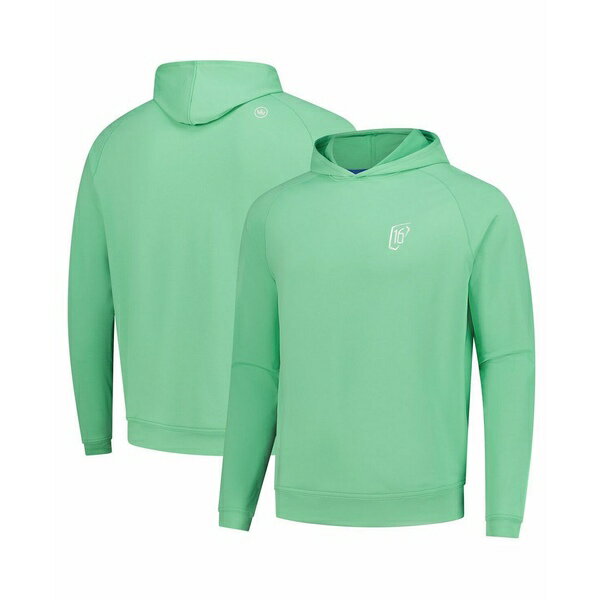 ピーター・ミラー メンズ パーカー・スウェットシャツ アウター Men's Green WM Phoenix Open Pine Rag..