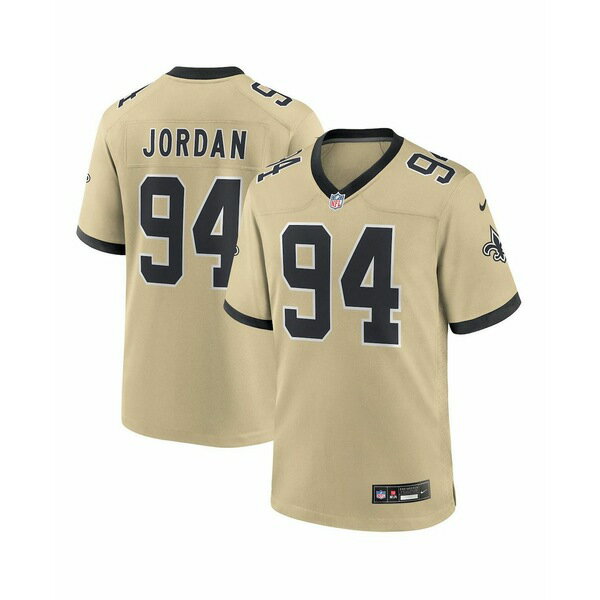 楽天astyナイキ メンズ シャツ トップス Men's Cameron Jordan Gold New Orleans Saints Gameday Golds Alternate Game Player Jersey Gold