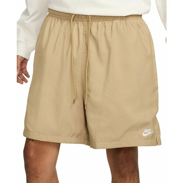 ナイキ メンズ カジュアルパンツ ボトムス Men's Club Flow Relaxed-Fit 6" Drawstring Shorts Parachu..
