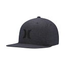ハーレー メンズ 帽子 アクセサリー Men's Heather Black Phantom Core Snapback Hat Heathered Black(4)