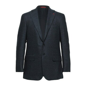 イザイア ISAIA メンズ ジャケット＆ブルゾン アウター Suit jackets Dark blue