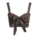 【送料無料】 ヴィコロ レディース Tシャツ トップス Tops Brown(4)