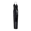 【送料無料】 リックオウエンス レディース ワンピース トップス Maxi dresses Black