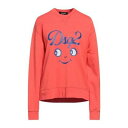 【送料無料】 ディースクエアード レディース パーカー・スウェットシャツ アウター Sweatshirts Orange