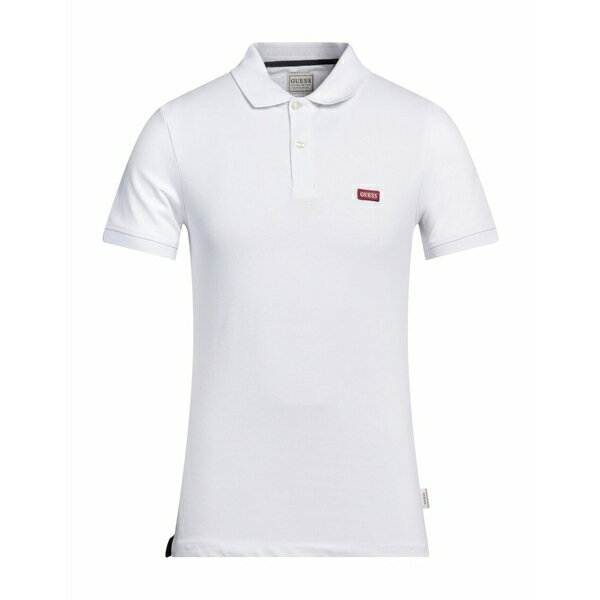 【送料無料】 ゲス メンズ ポロシャツ トップス Polo shirts White