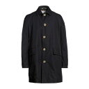 アクアスキュータム 【送料無料】 アクアスキュータム メンズ ジャケット＆ブルゾン アウター Overcoats & Trench Coats Black