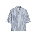 【送料無料】 ディーエヌエル メンズ シャツ トップス Shirts Slate blue