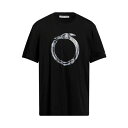 【送料無料】 トラサルディ メンズ Tシャツ トップス T-shirts Black