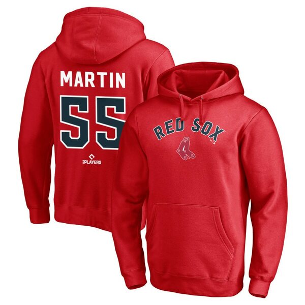 楽天astyファナティクス メンズ パーカー・スウェットシャツ アウター Boston Red Sox Fanatics Cooperstown Winning Streak Personalized Name & Number Pullover Hoodie Red