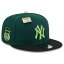 ニューエラ メンズ 帽子 アクセサリー New York Yankees New Era Sour Apple Big League Chew Flavor Pack 9FIFTY Snapback Hat Green/ Black