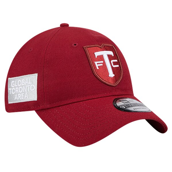 j[G Y Xq ANZT[ Toronto FC New Era Jersey Hook 9TWENTY Adjustable Hat Red