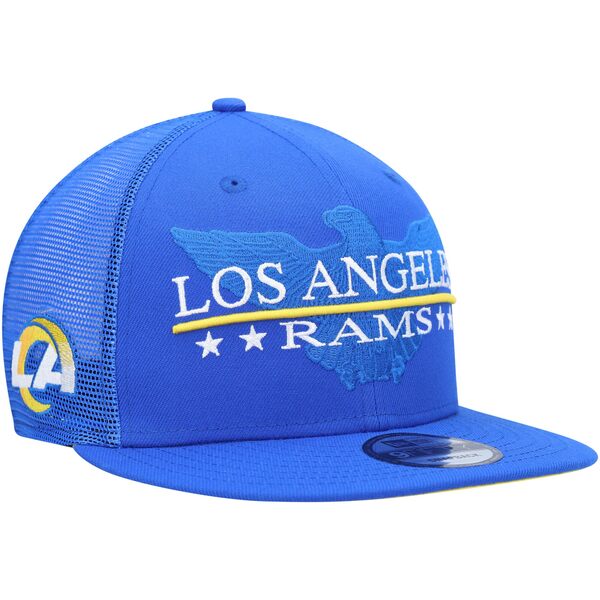 ˥塼  ˹ ꡼ Los Angeles Rams New Era Totem 9FIFTY Snapback Hat Royal