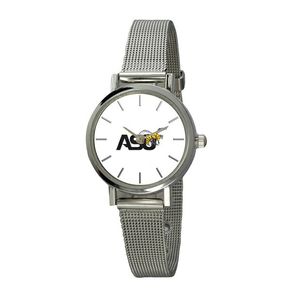 楽天astyジャーディン レディース 腕時計 アクセサリー Alabama State Hornets Women's Plexus Stainless Steel Watch Silver