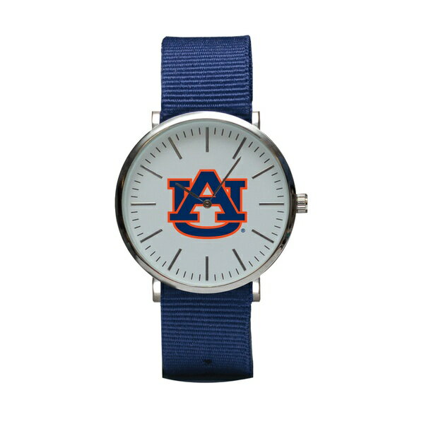 ジャーディン メンズ 腕時計 アクセサリー Auburn Tigers Stitch Nylon Strap Watch Navy