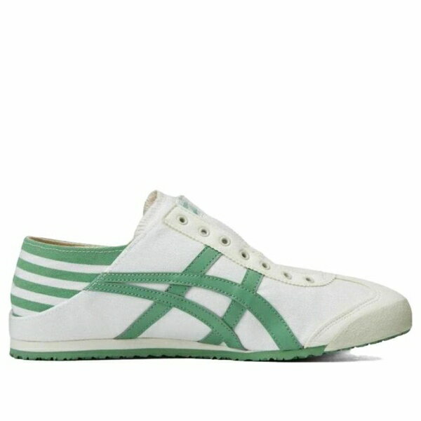 Onitsuka Tiger オニツカタイガー メンズ スニーカー White/Green 【Onitsuka Tiger Mexico 66 Paraty 'White Green' 1183C075-103】 サイズ US_6(24.0cm)