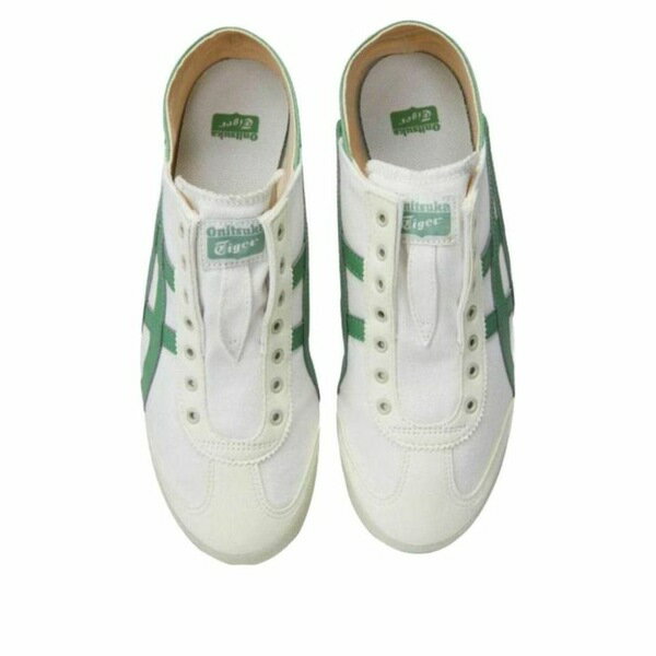 Onitsuka Tiger オニツカタイガー メンズ スニーカー White/Green 【Onitsuka Tiger Mexico 66 Paraty 'White Green' 1183C075-103】 サイズ US_6(24.0cm)