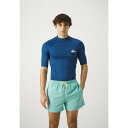 クイックシルバー メンズ バスケットボール スポーツ BEHIND WAVES - Swimming shorts - marine blue