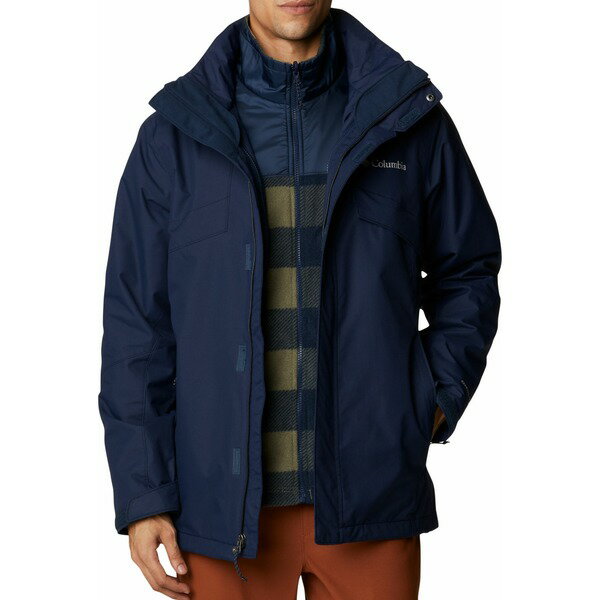 コロンビア メンズ ジャケット＆ブルゾン アウター Columbia Men's Bugaboo II Fleece Interchangeable Jacket (Regular and Big & Tall) Collegiate Navy