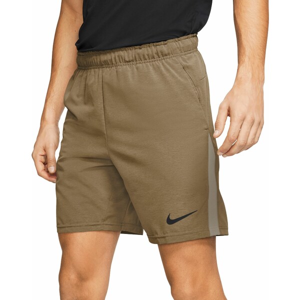 ナイキ メンズ ハーフ＆ショーツ ボトムス Nike Men's Flex Plus Training Shorts BROWN KELP