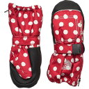wXg Y  ANZT[ Hestra Baby Zip Long Mittens Red Print