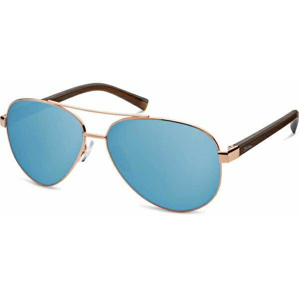 ホビー メンズ サングラス・アイウェア アクセサリー Hobie Polarized Broad Sunglasses Shiny Gold/Gray