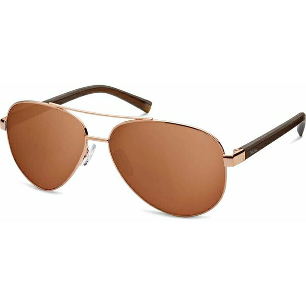 ホビー メンズ サングラス・アイウェア アクセサリー Hobie Polarized Broad Sunglasses Shiny Gold/Copper