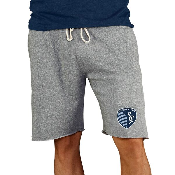 コンセプトスポーツ メンズ ハーフ&ショーツ ボトムス Sporting Kansas City Concepts Sport Mainstream Terry TriBlend Shorts Gray