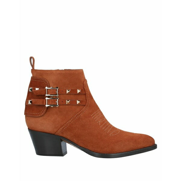 【送料無料】 ヴァレンティノ ガラヴァーニ レディース ブーツ シューズ Ankle boots Brown