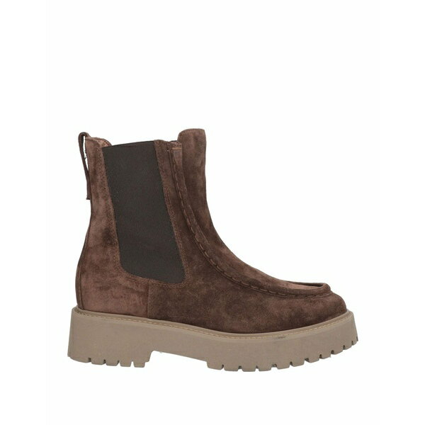 【送料無料】 ネロ ジャルディーニ レディース ブーツ シューズ Ankle boots Brown
