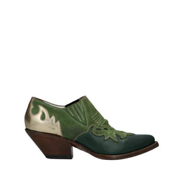 【送料無料】 ブッテロ レディース ブーツ シューズ Ankle boots Green