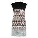 ミッソーニ レディース ワンピース トップス Chevron-motif Knitted Dress Gw Multicolor