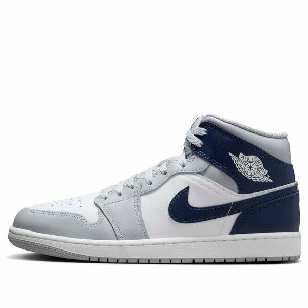 Air Jordan ジョーダン メンズ スニーカー 【Air Jordan 1 Mid 'Wolf Grey Midnight Navy' DQ8426-104】 サイズ US_12.5(30.5cm)