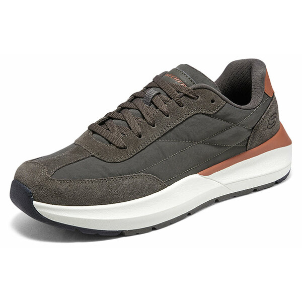 Skechers スケッチャーズ メンズ スニーカー 【Skechers Geox Terrestre Shoes 'Dark Brown Orange' 210613-OLV】 サイズ US_8(26.0cm)