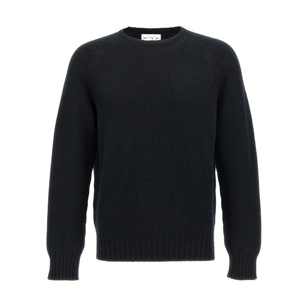 マリア メンズ ニット&セーター アウター Crew-neck Sweater Black
