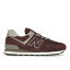 New Balance ニューバランス メンズ スニーカー 【New Balance 574】 サイズ US_9(27.0cm) Burgundy Wh..