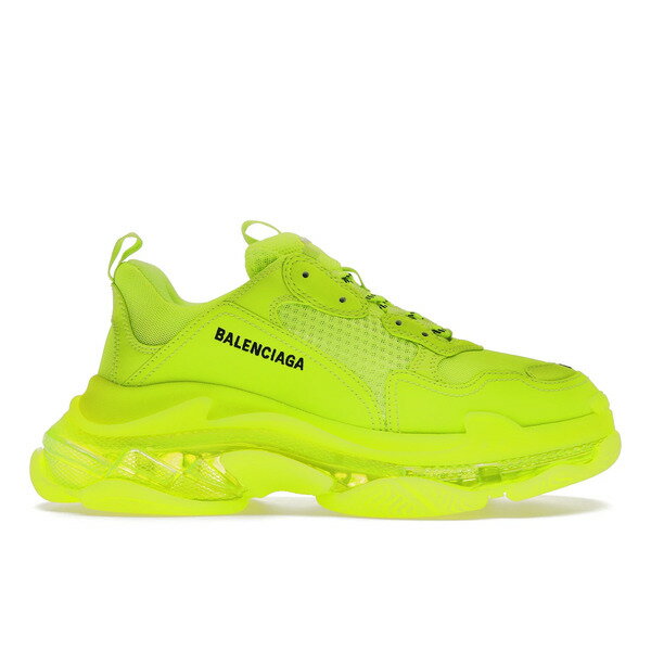 Balenciaga バレンシアガ メンズ スニーカー 【Balenciaga Triple S Clear Sole】 サイズ EU_40(25.0cm) Fluo Yellow