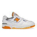 New Balance ニューバランス メンズ スニーカー 【New Balance 550】 サイズ US_5.5_2E(23.5cm) White Vibrant Orange