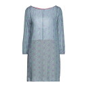 ..,MERCI メルシー ワンピース トップス レディース Short dresses Slate blue