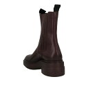 【送料無料】 ヴィック・マティ レディース ブーツ シューズ Ankle boots Dark brown 3