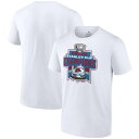 t@ieBNX Y TVc gbvX Colorado Avalanche Fanatics Branded 3Time Stanley Cup Champions TShirt White