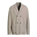 【送料無料】 マロ メンズ ジャケット&ブルゾン アウター Blazers Grey