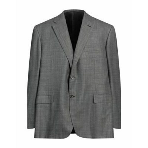 【送料無料】 ブリオーニ メンズ ジャケット&ブルゾン アウター Blazers Grey