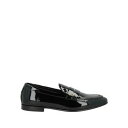 【送料無料】 ジーオーバーニー・コンティー メンズ スリッポン・ローファー シューズ Loafers Black