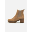 Ai tB[h fB[X u[c V[Y LEATHER - Classic ankle boots - cognac