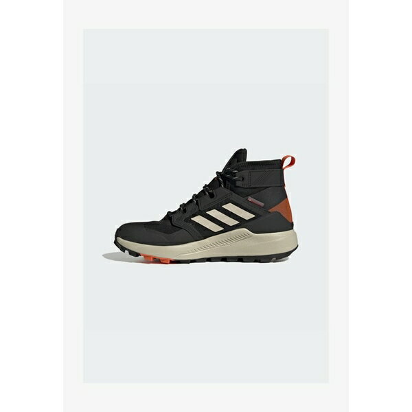 アディダス テレックス レディース テニス スポーツ TERREX TRAILMAKER MID COLD.RDY - Hiking shoes - core black/beige/semi impact orange